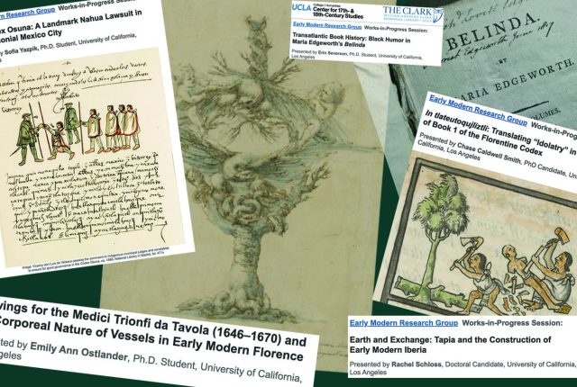 Graduate Certificate in Early Modern Studies Provides Research Opportunities and Funding