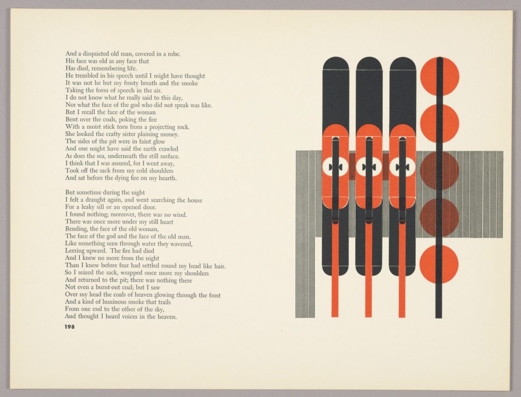 Excerpt of text and image from Ghost in the Underblows, Alfred Young Fisher, 1940