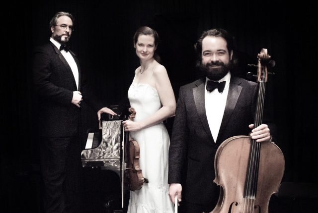 Photo of ATOS Trio with instruments