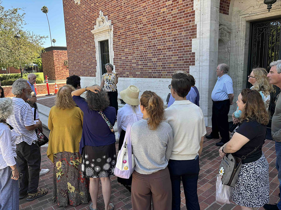 Book Club of California visits the Clark Library